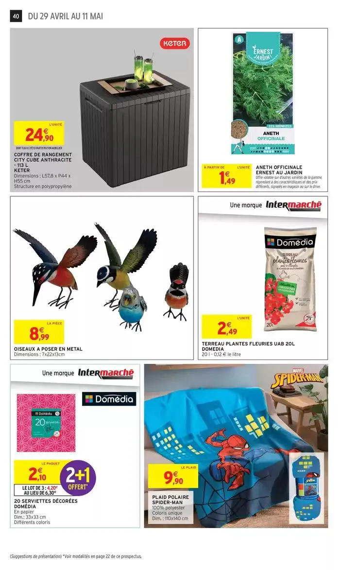 GEN MAI 1 du 29 avril au 11 mai 2025 - Catalogue page 40