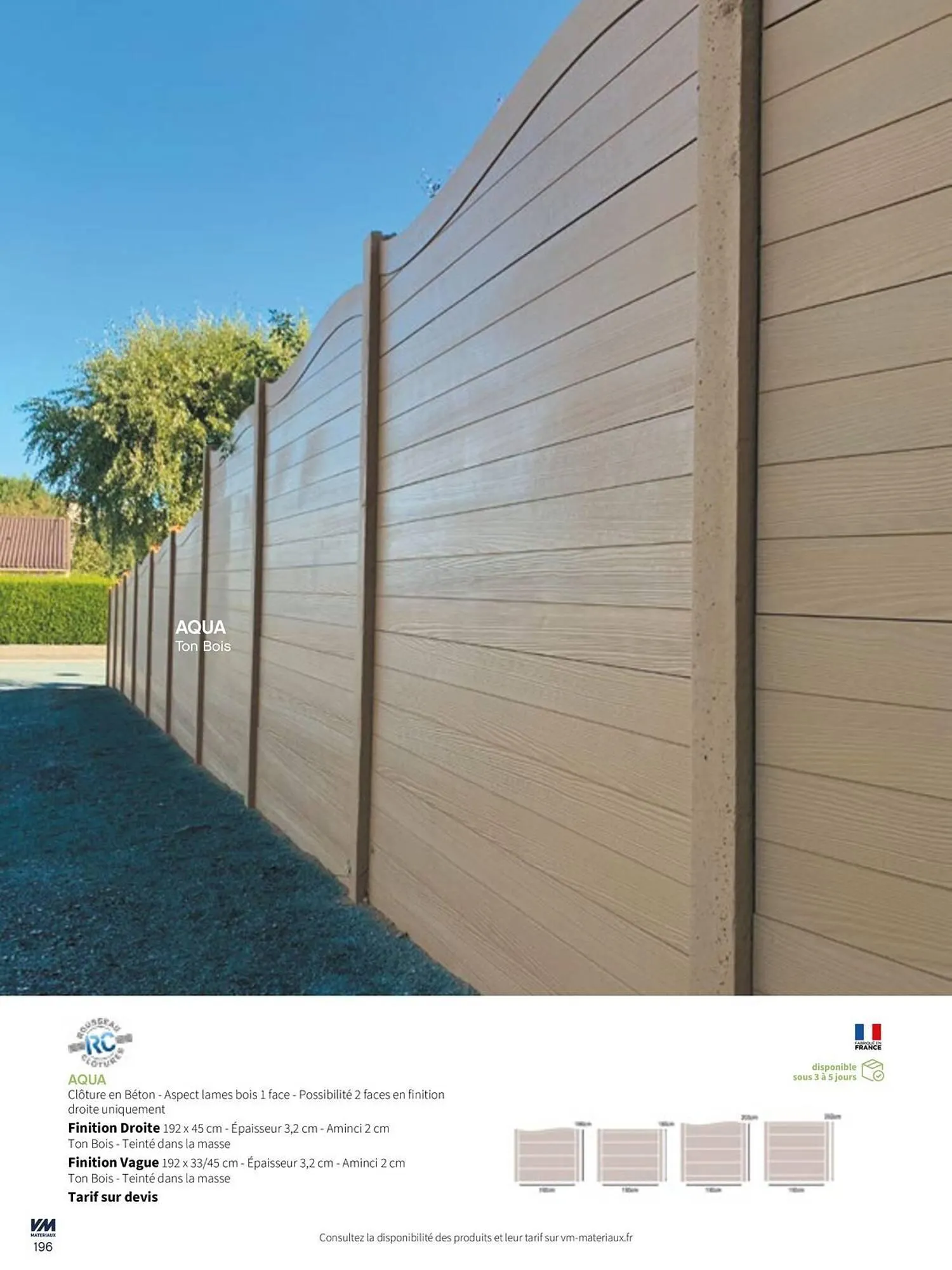 Catalogue VM Matériaux du 11 juin au 30 juin 2026 - Catalogue page 196