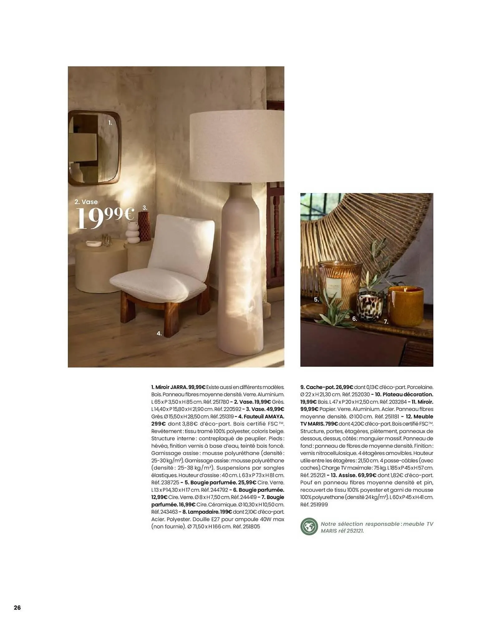 Catalogue Maisons du Monde du 1 mars au 31 août 2026 - Catalogue page 26