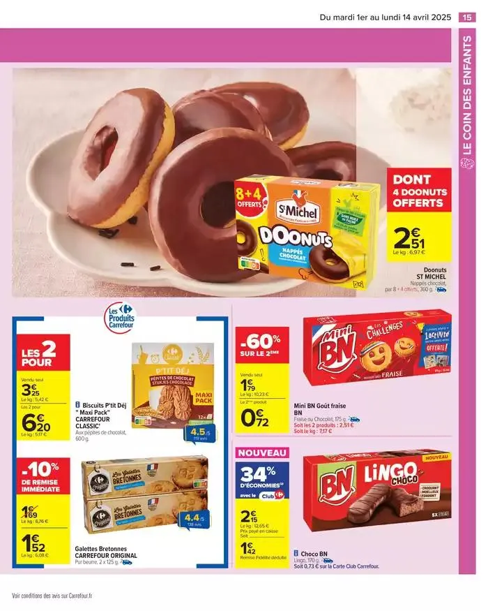 LE COIN DES ENFANTS du 1 avril au 14 avril 2025 - Catalogue page 17