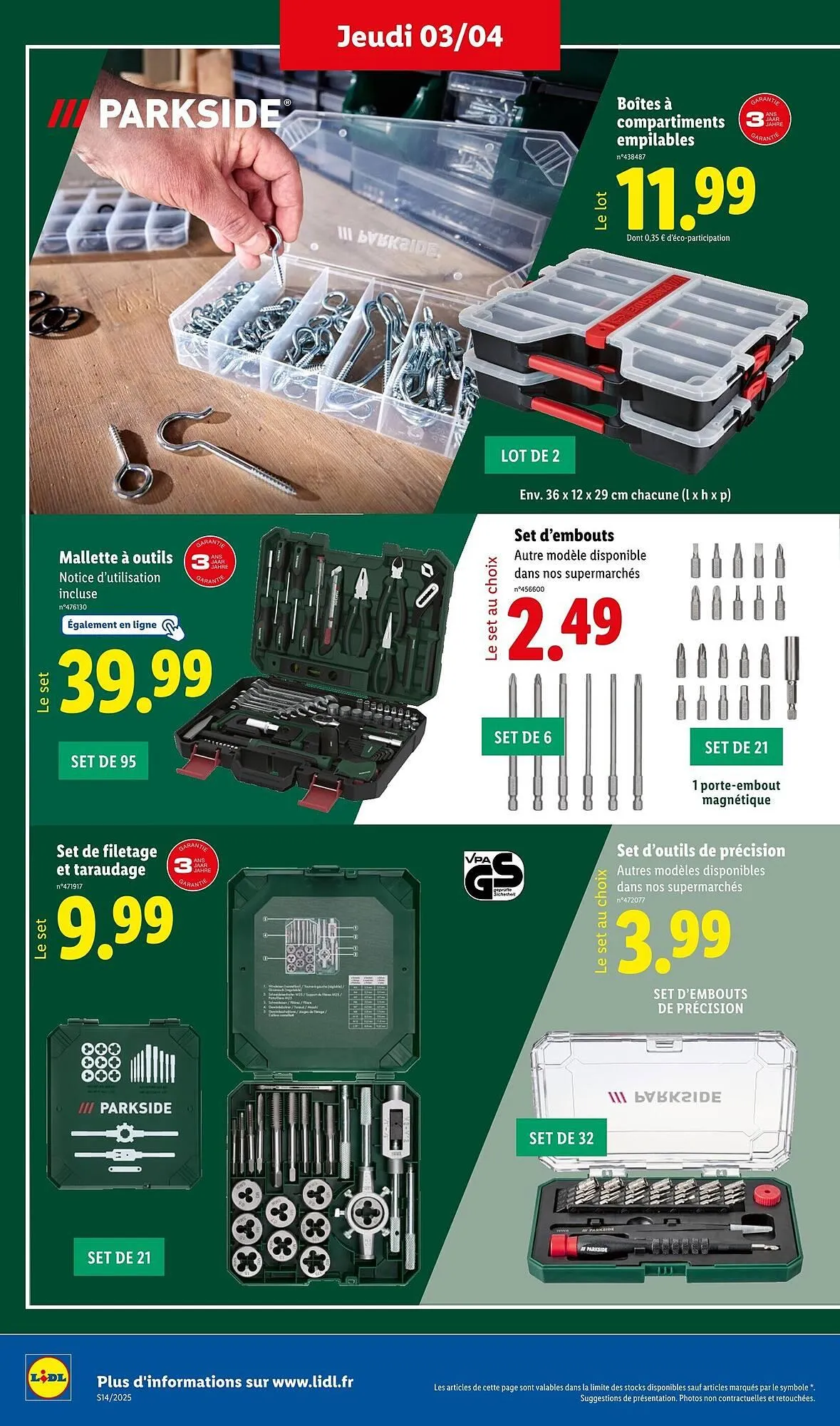 Catalogue Lidl du 31 mars au 3 avril 2025 - Catalogue page 26