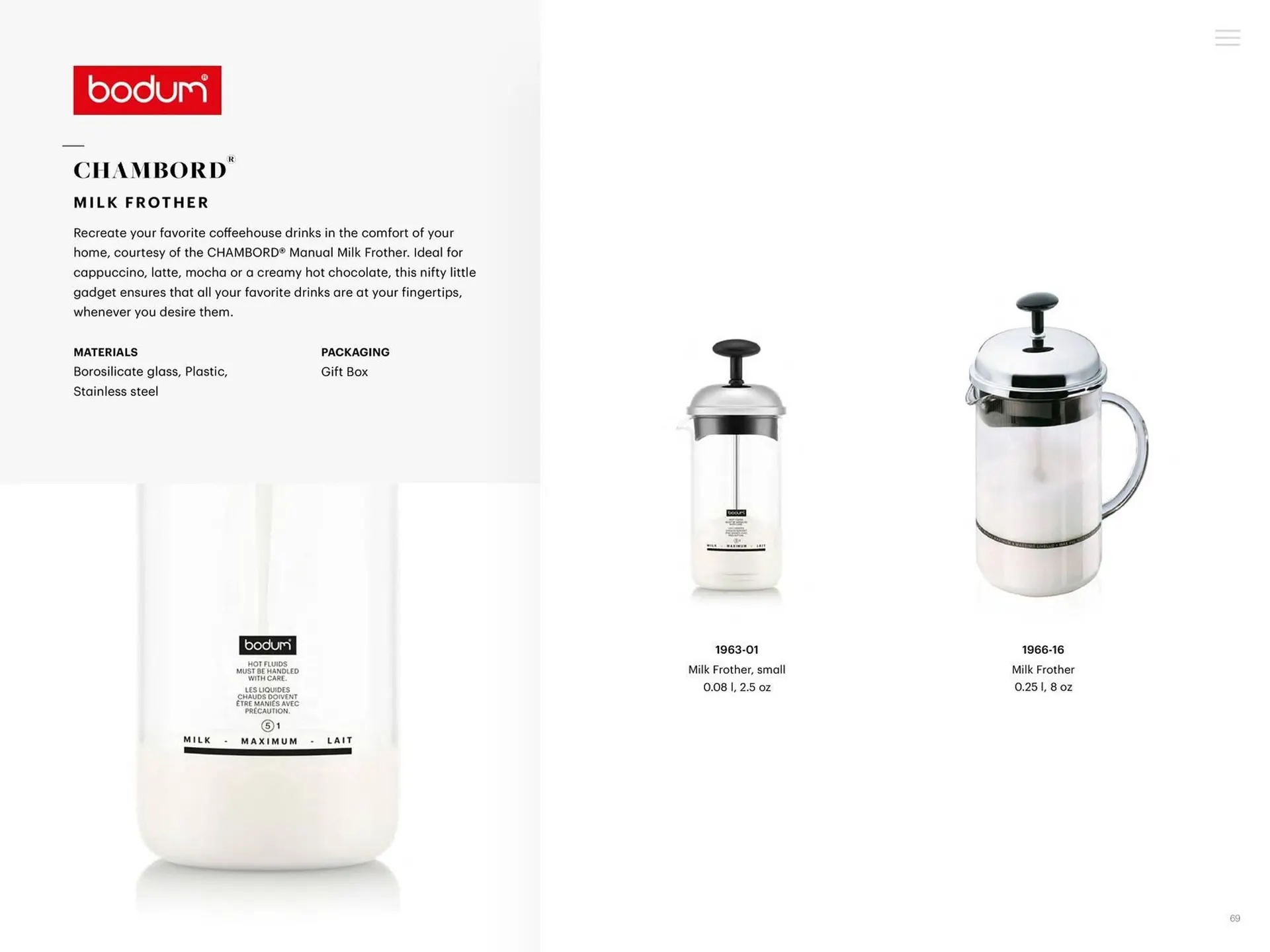 Catalogue Bodum du 9 février au 31 décembre 2026 - Catalogue page 69