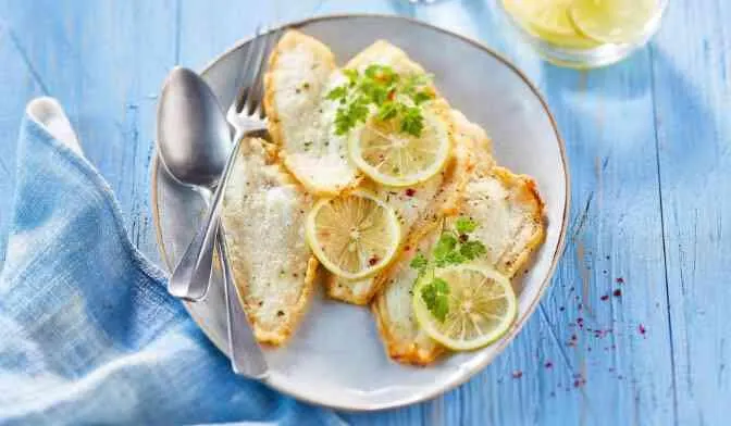 Filets de limande façon meunière, 4 à 5 filets