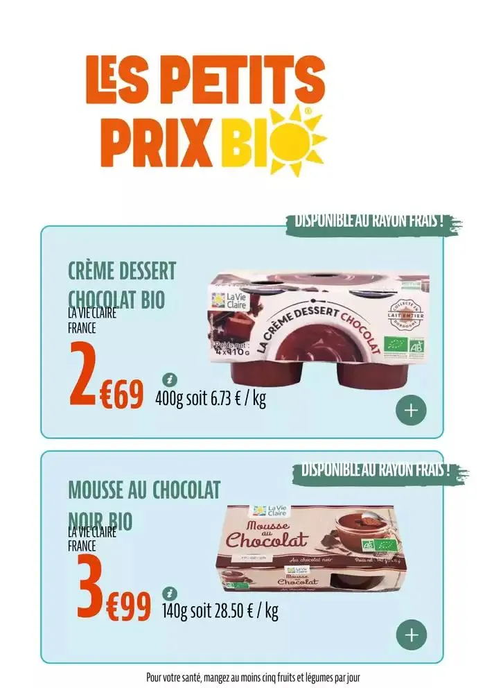 LES PETITS PRIX BIO du 11 mars au 31 décembre 2025 - Catalogue page 34