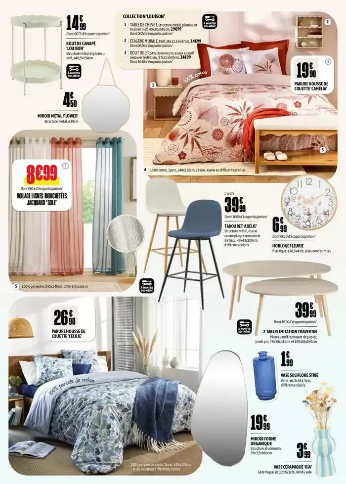 Le printemps s'invite chez vous du 6 mars au 16 mars 2025 - Catalogue page 4