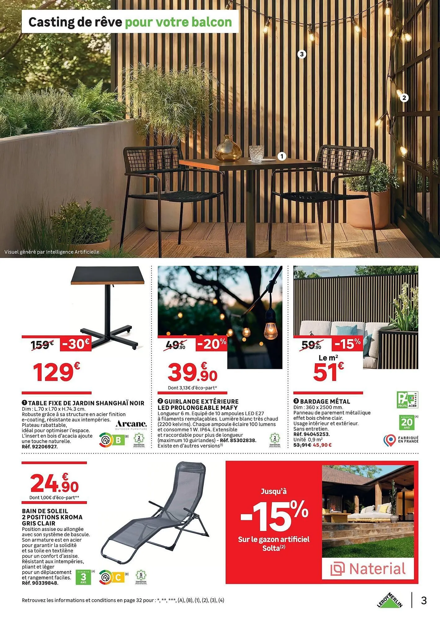 Catalogue Leroy Merlin du 1 avril au 28 avril 2026 - Catalogue page 3