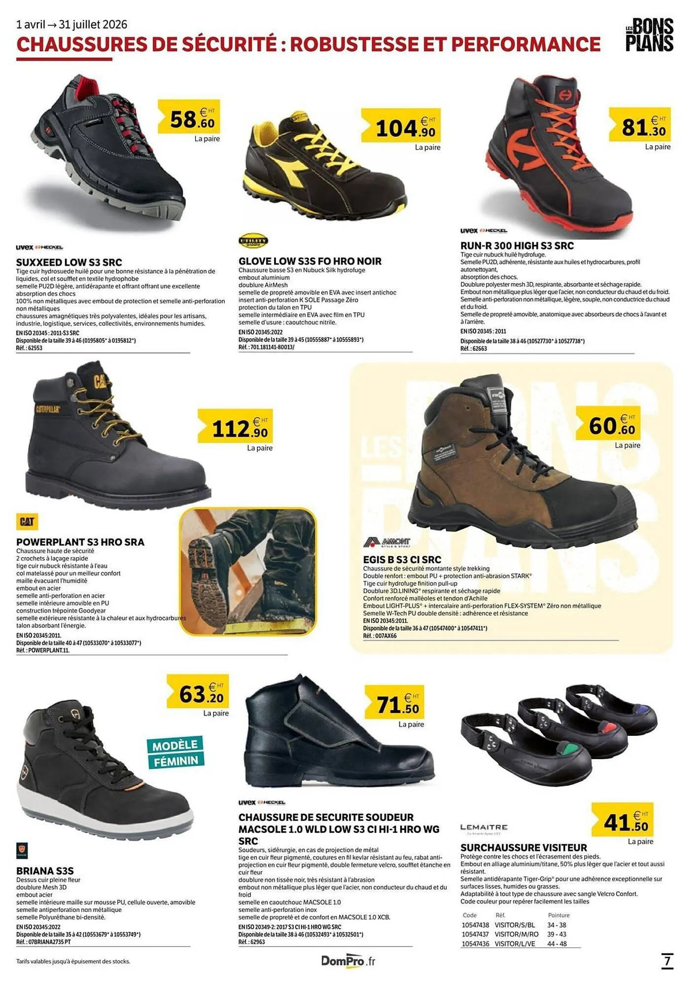 Catalogue DomPro du 5 mai au 31 juillet 2026 - Catalogue page 7