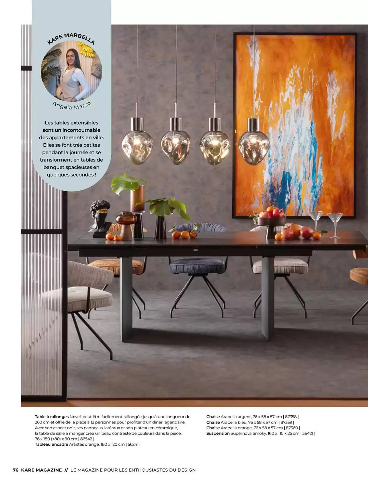 Catalogue KARE du 6 février au 31 décembre 2025 - Catalogue page 76