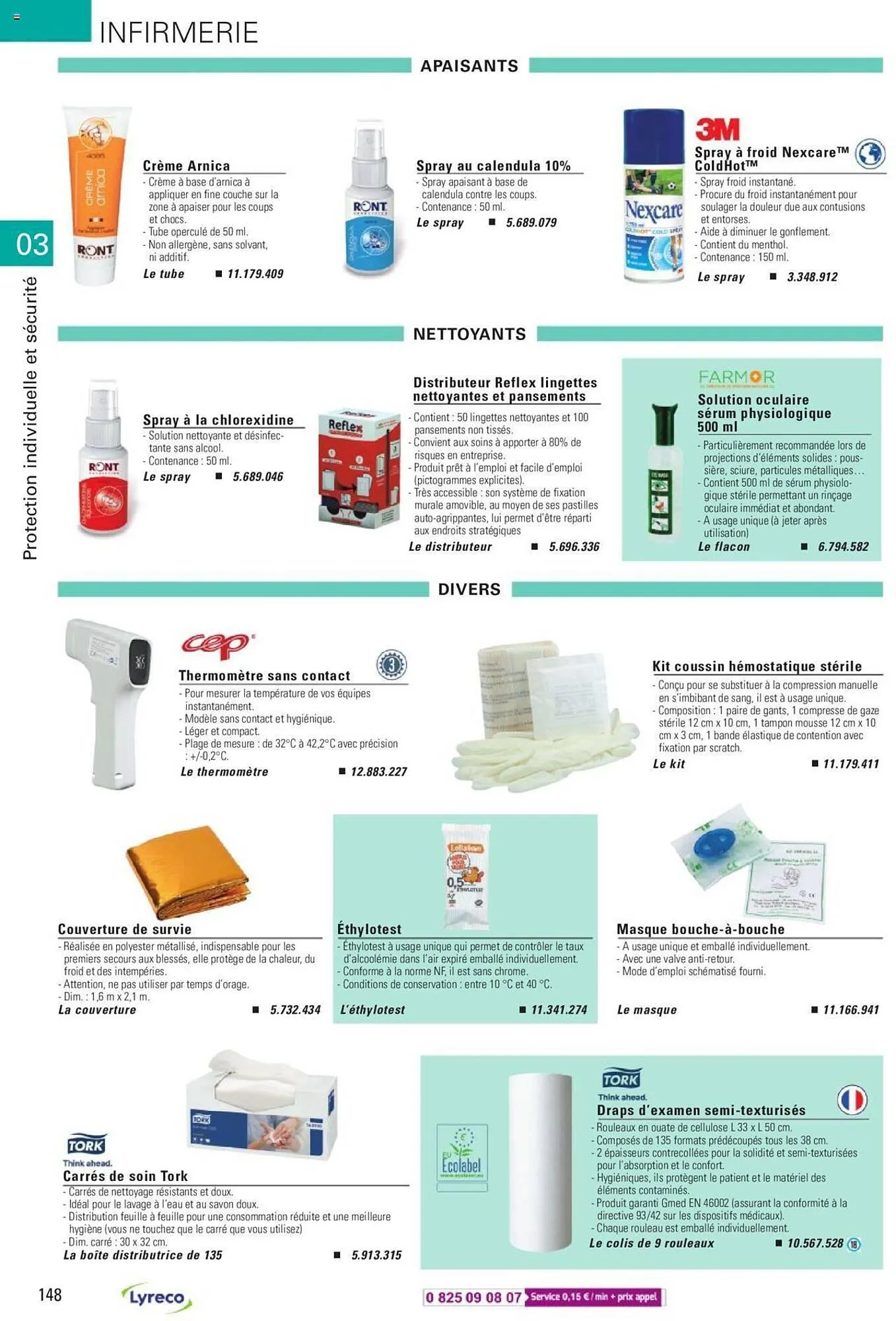 Catalogue Lyreco du 15 mai au 31 décembre 2023 - Catalogue page 148