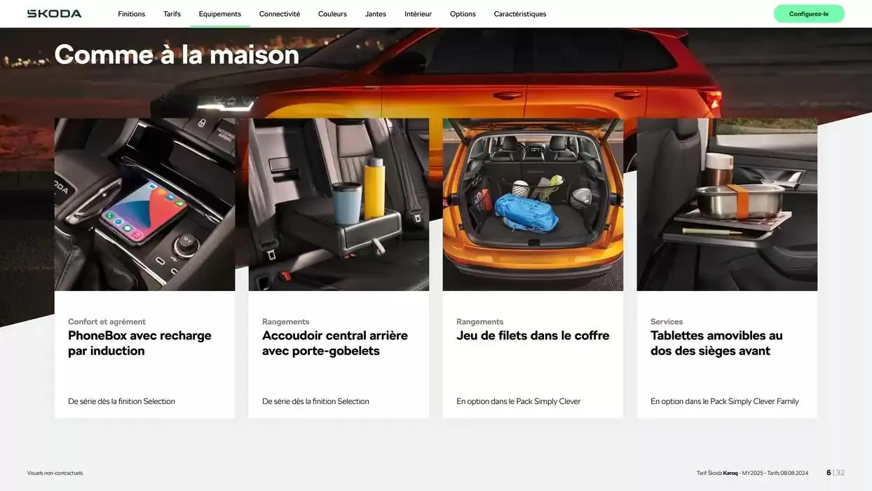 Karoq Selection 1.5 TSI 150 ch DSG7 du 17 octobre au 17 octobre 2025 - Catalogue page 6