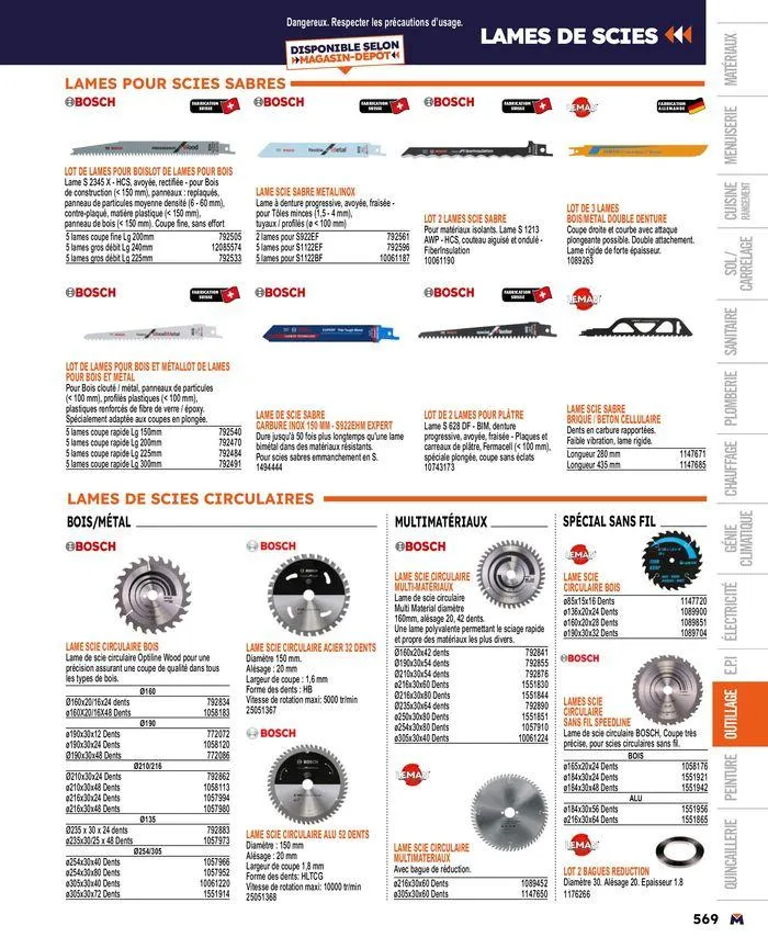 Guide produits 2024 du 15 mars au 31 décembre 2024 - Catalogue page 569