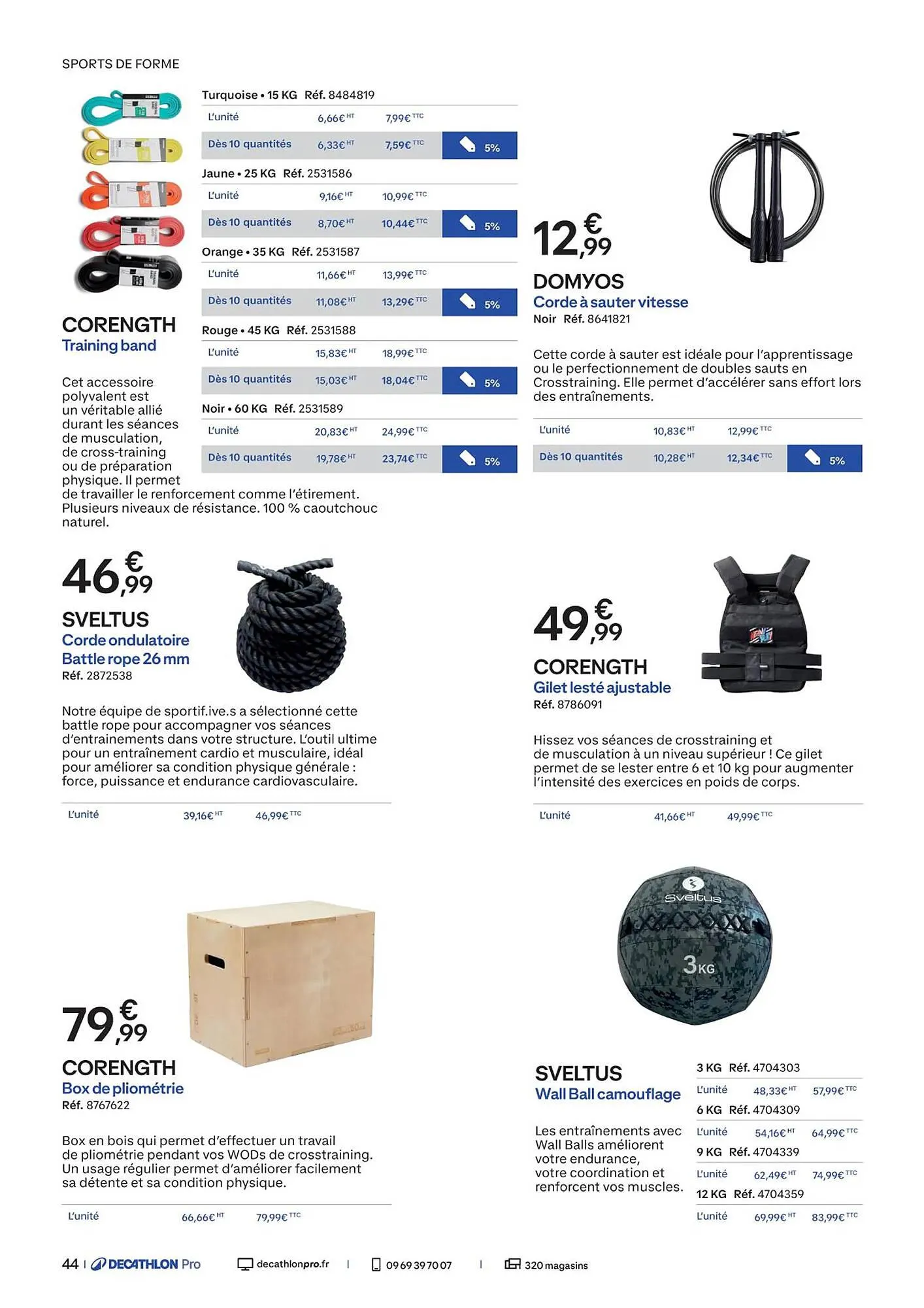 Catalogue Decathlon du 23 septembre au 31 décembre 2026 - Catalogue page 44