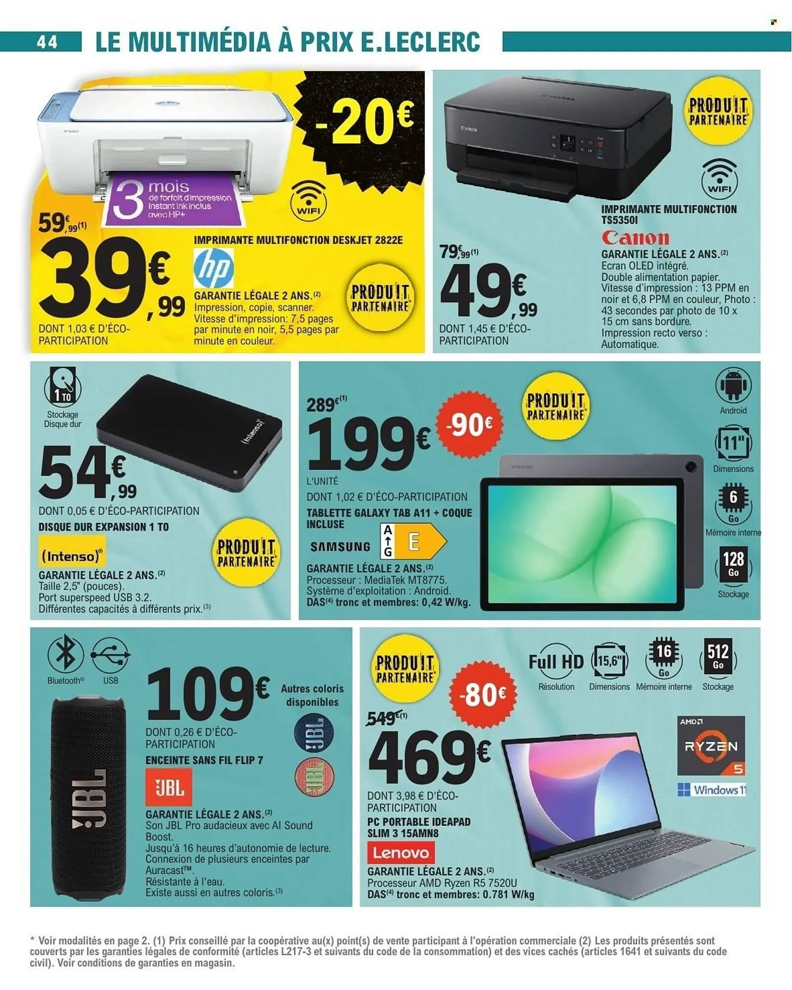 Catalogue E.Leclerc du 6 janvier au 17 janvier 2026 - Catalogue page 44