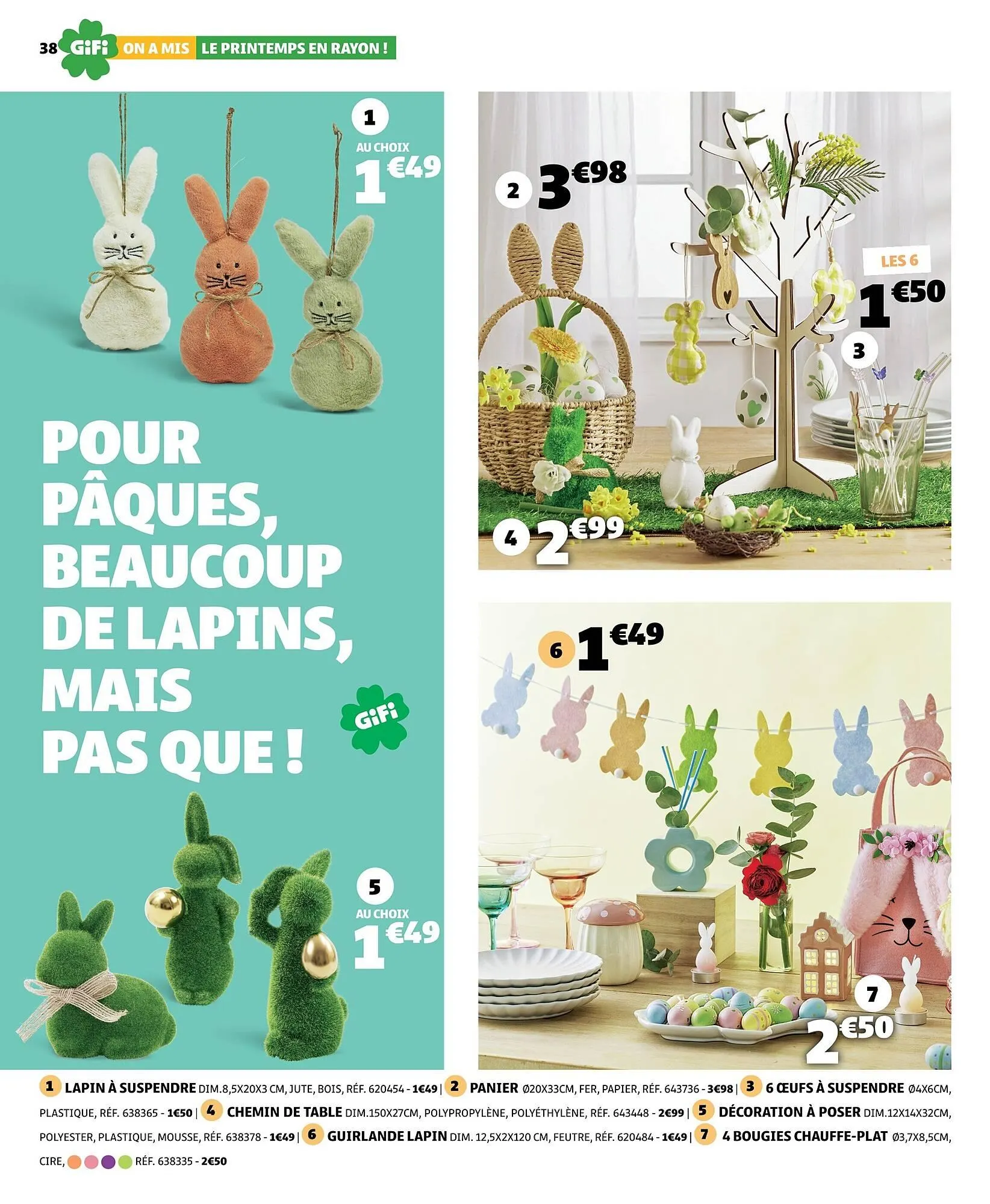 Catalogue Gifi du 10 mars au 30 mars 2026 - Catalogue page 36