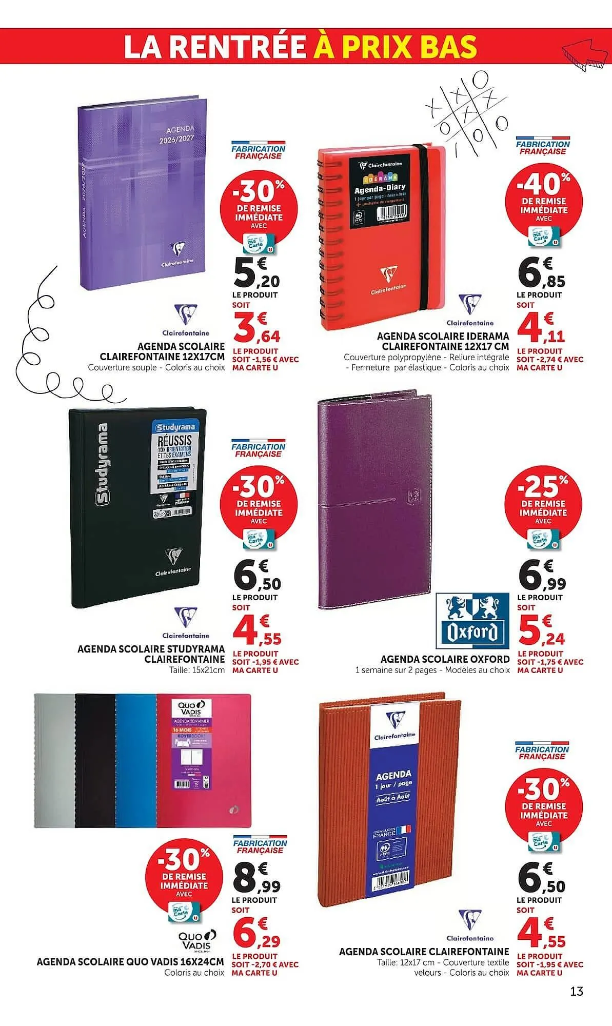 Catalogue Super U du 7 juillet au 9 août 2026 - Catalogue page 13