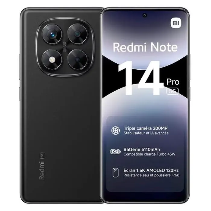 Xiaomi Redmi Note 14 Pro 5G 8GB - 256Go
