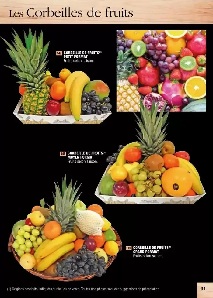 Carte traiteur permanente du 2 janvier au 30 novembre 2025 - Catalogue page 24