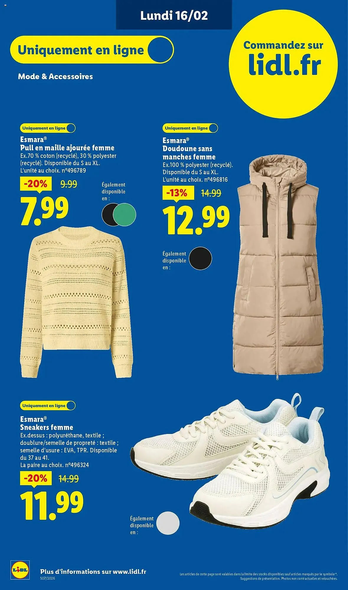 Catalogue Lidl du 16 février au 19 février 2026 - Catalogue page 4