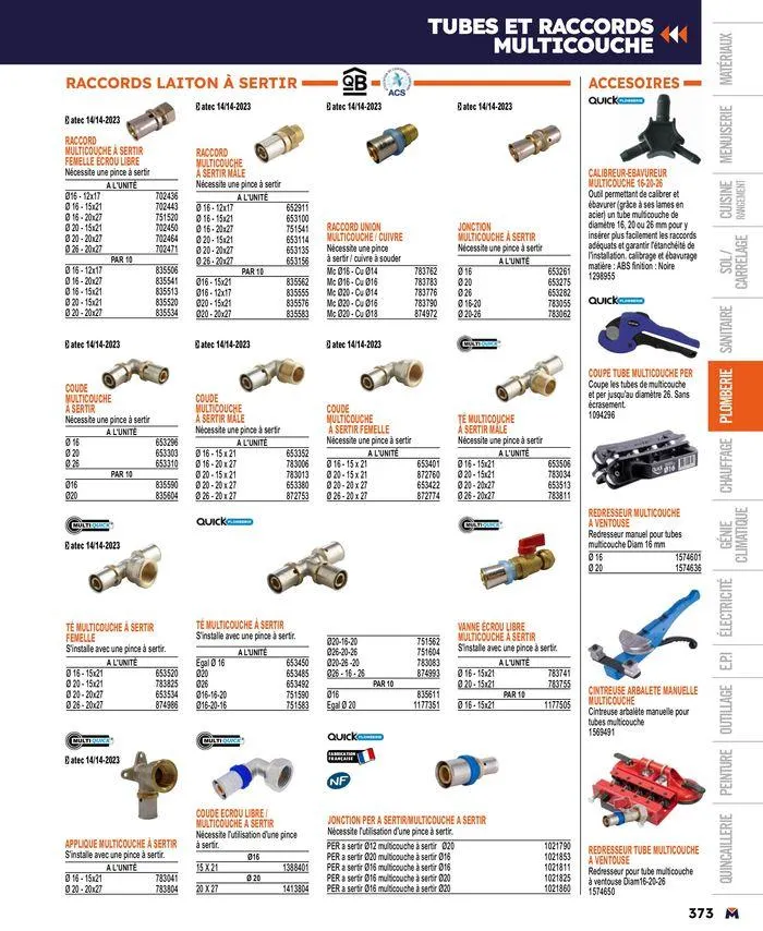 Guide produits 2024 du 15 mars au 31 décembre 2024 - Catalogue page 373