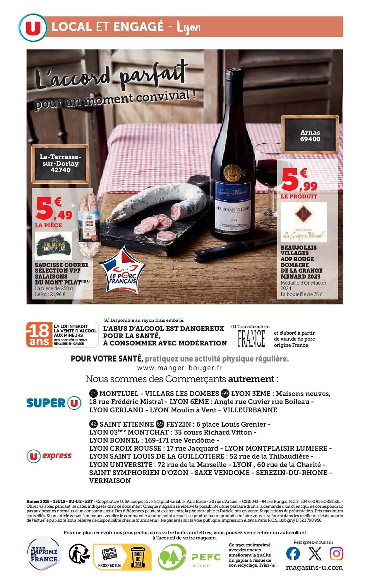 Catalogue U Express du 4 novembre au 9 novembre 2025 - Catalogue page 20