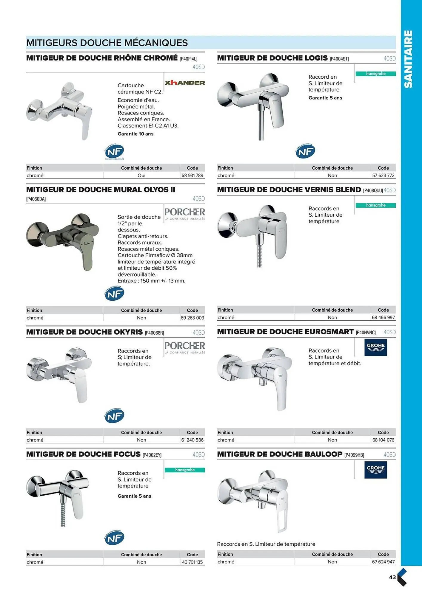 Catalogue Prolians du 2 octobre au 31 décembre 2025 - Catalogue page 43