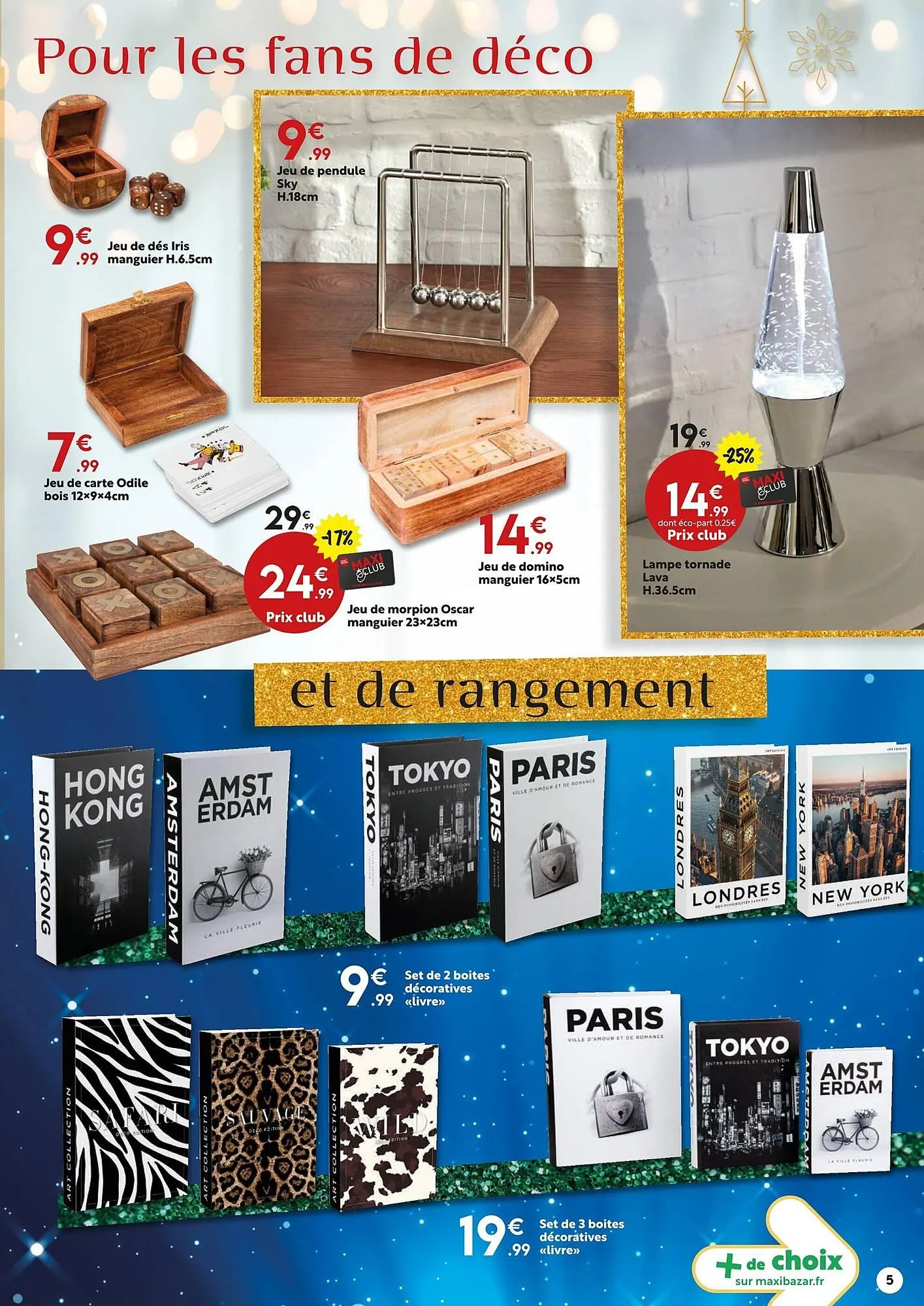 Catalogue Maxi Bazar du 1 décembre au 24 décembre 2025 - Catalogue page 5