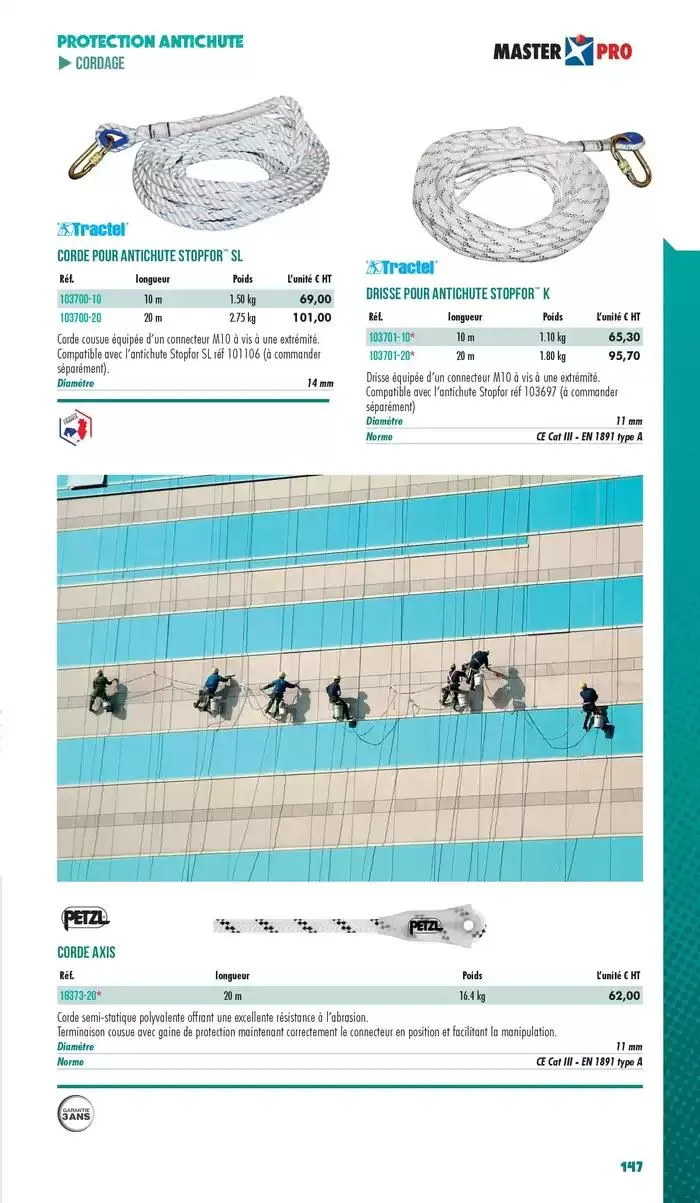 Essentiel Protection 2025 tarifé du 3 mars au 31 décembre 2025 - Catalogue page 149