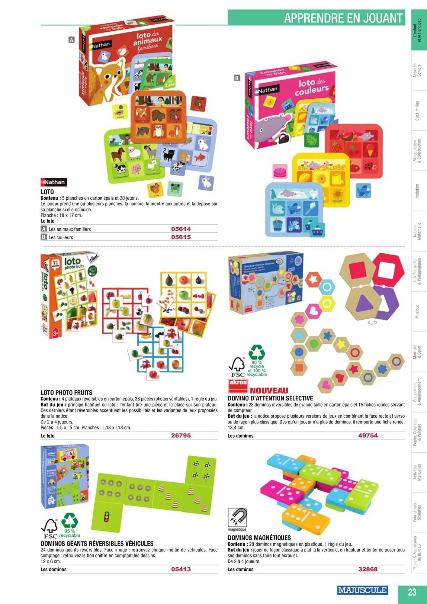 Catalogue Majuscule du 2 mai au 31 décembre 2023 - Catalogue page 47