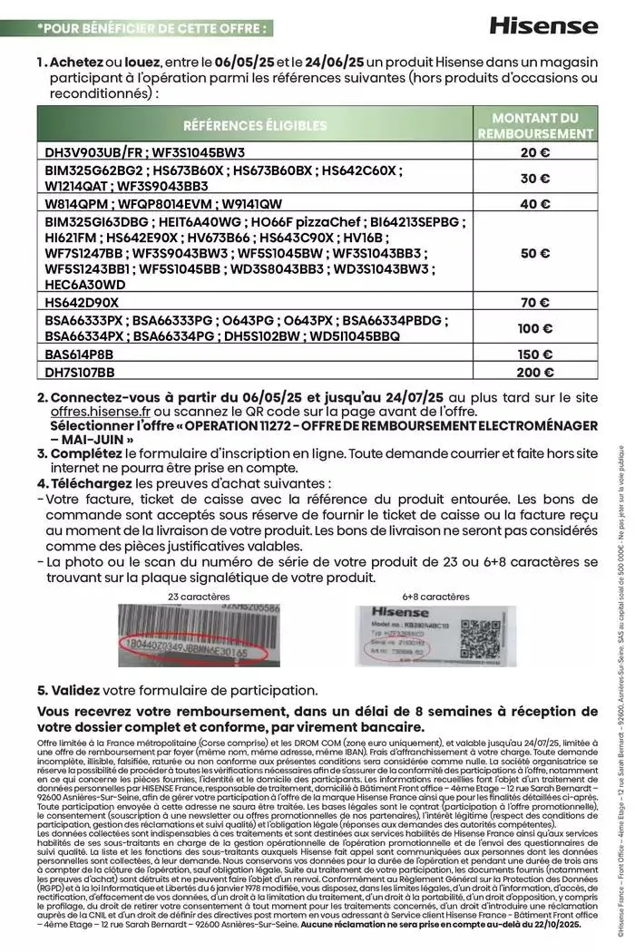Jusqu'à 200€ remboursés du 6 mai au 24 juin 2025 - Catalogue page 2