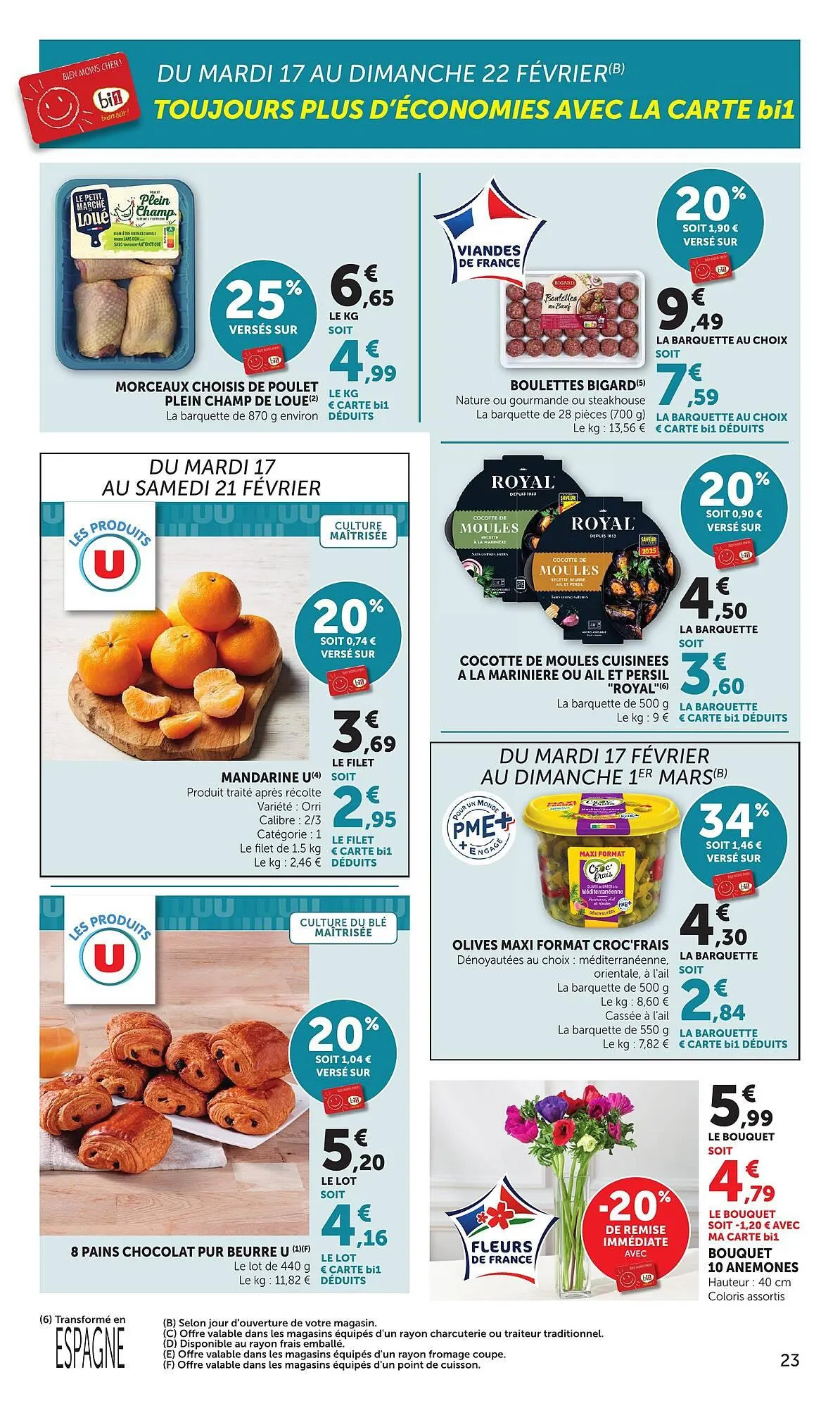 Catalogue Bi1 du 17 février au 1 mars 2026 - Catalogue page 23