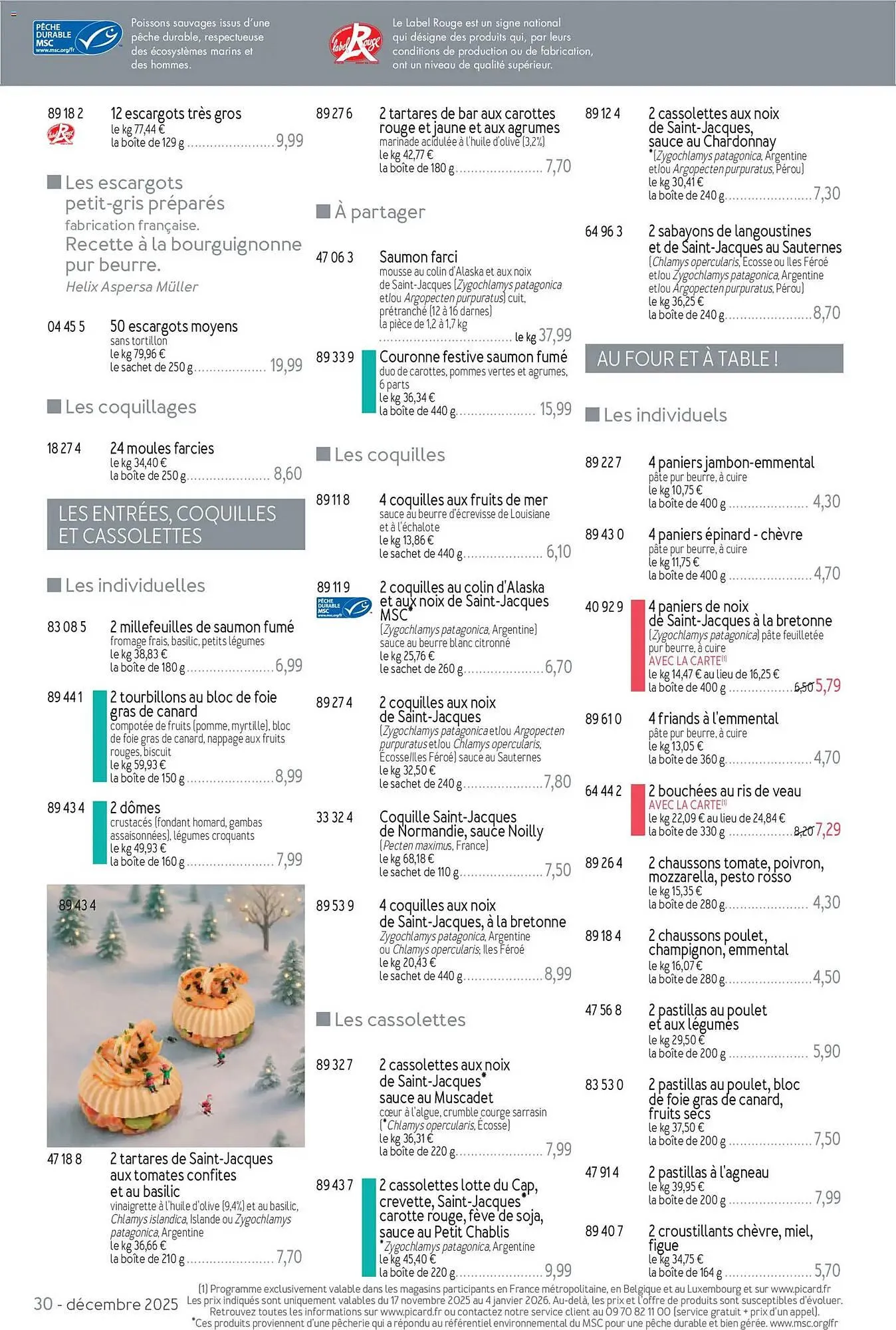 Catalogue Picard du 17 novembre au 4 janvier 2026 - Catalogue page 30