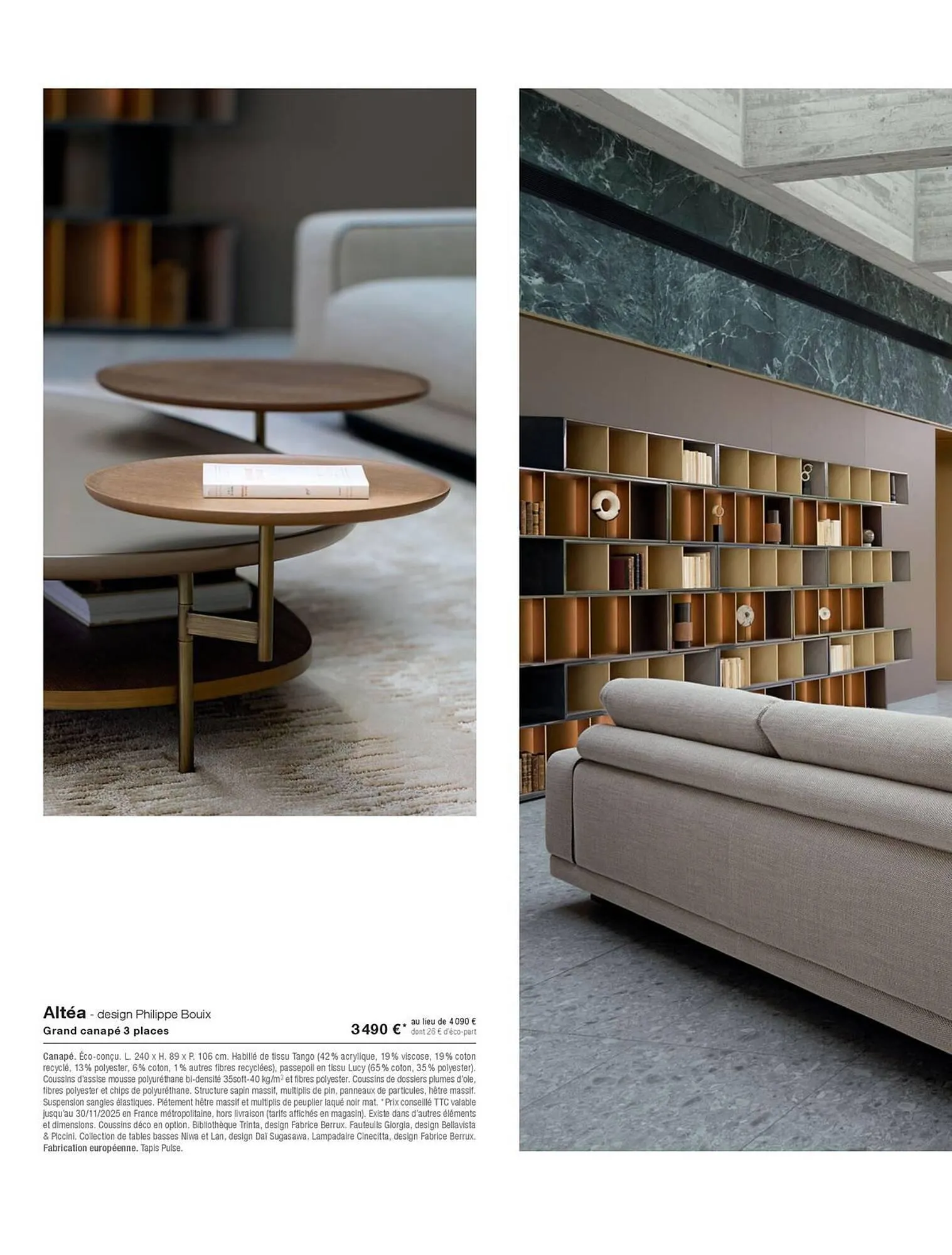 Catalogue Roche Bobois du 9 septembre au 31 décembre 2025 - Catalogue page 14