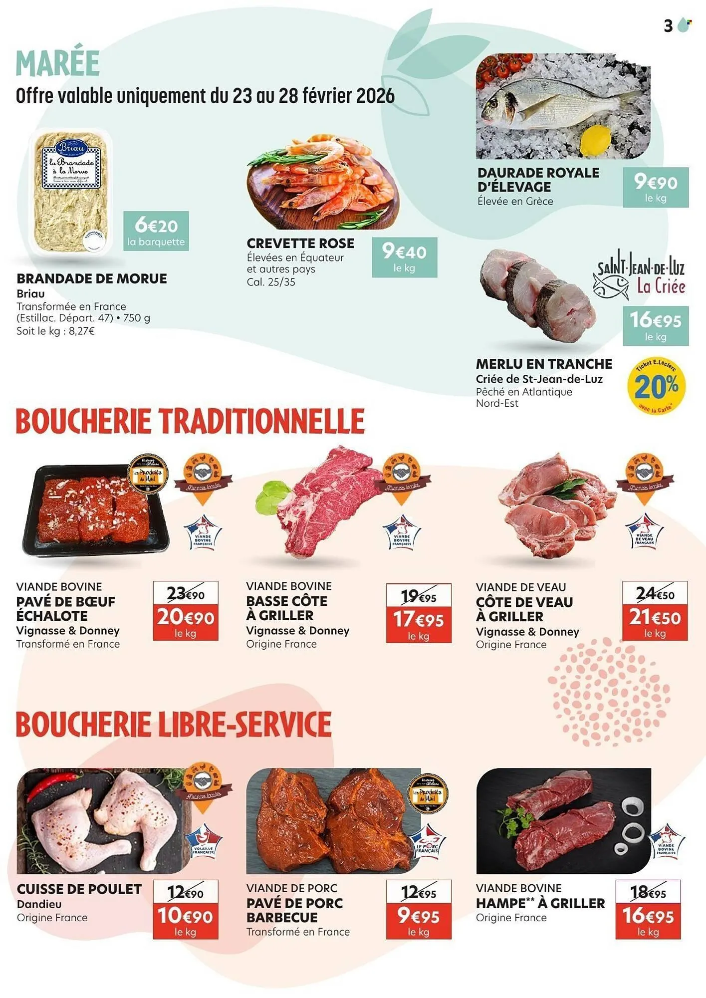 Catalogue E.Leclerc du 23 février au 7 mars 2026 - Catalogue page 3
