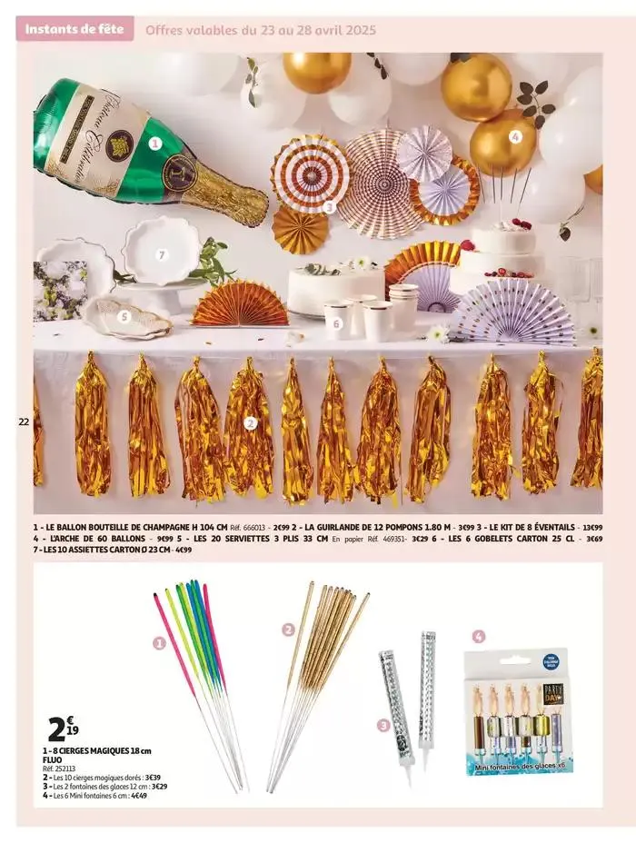 Tout pour la déco du 18 mars au 28 avril 2025 - Catalogue page 22