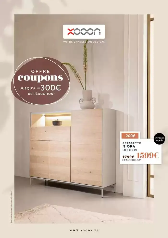 Offre coupons JUSQU’À -300€ DE RÉDUCTION du 5 février au 23 mars 2025 - Catalogue page 11