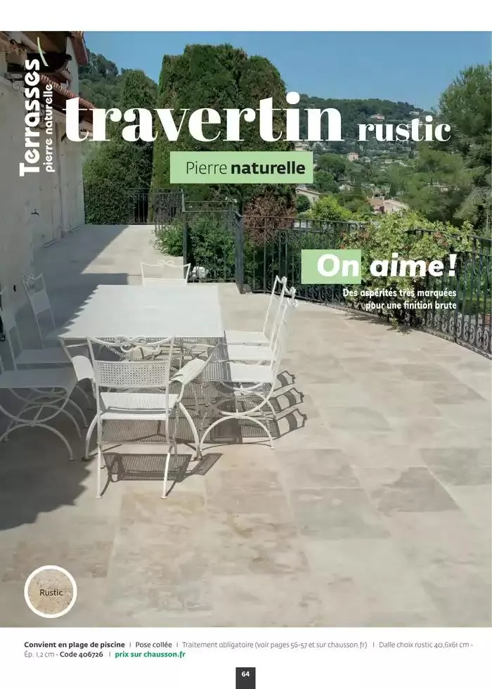 Aménagez votre extérieur SAISON 2025 du 1 janvier au 31 décembre 2025 - Catalogue page 66