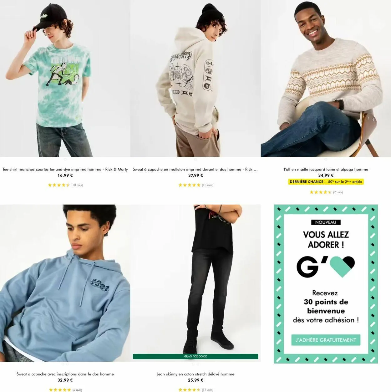 Gémo Catalogue actuel du 30 avril au 13 mai 2025 - Catalogue page 8