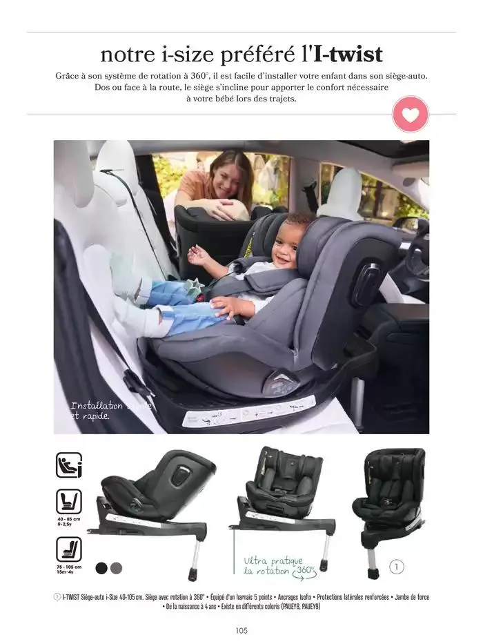 Catalogue Prémaman 2025 du 25 février au 31 décembre 2025 - Catalogue page 105