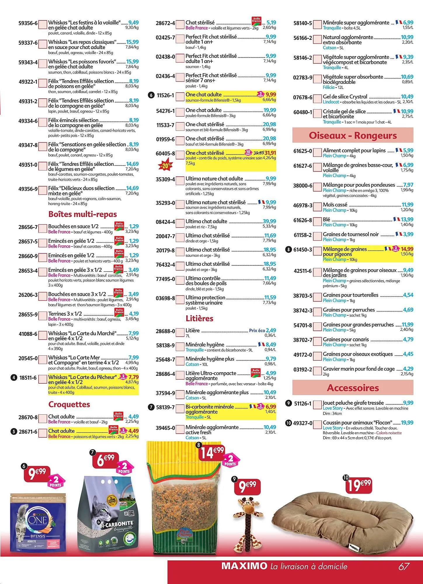 Catalogue Maximo du 30 mars au 23 avril 2026 - Catalogue page 67