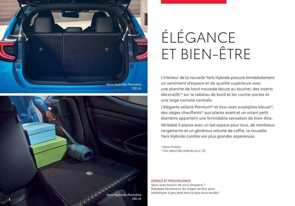 Toyota Nouvelle Yaris du 18 juin au 18 juin 2025 - Catalogue page 8