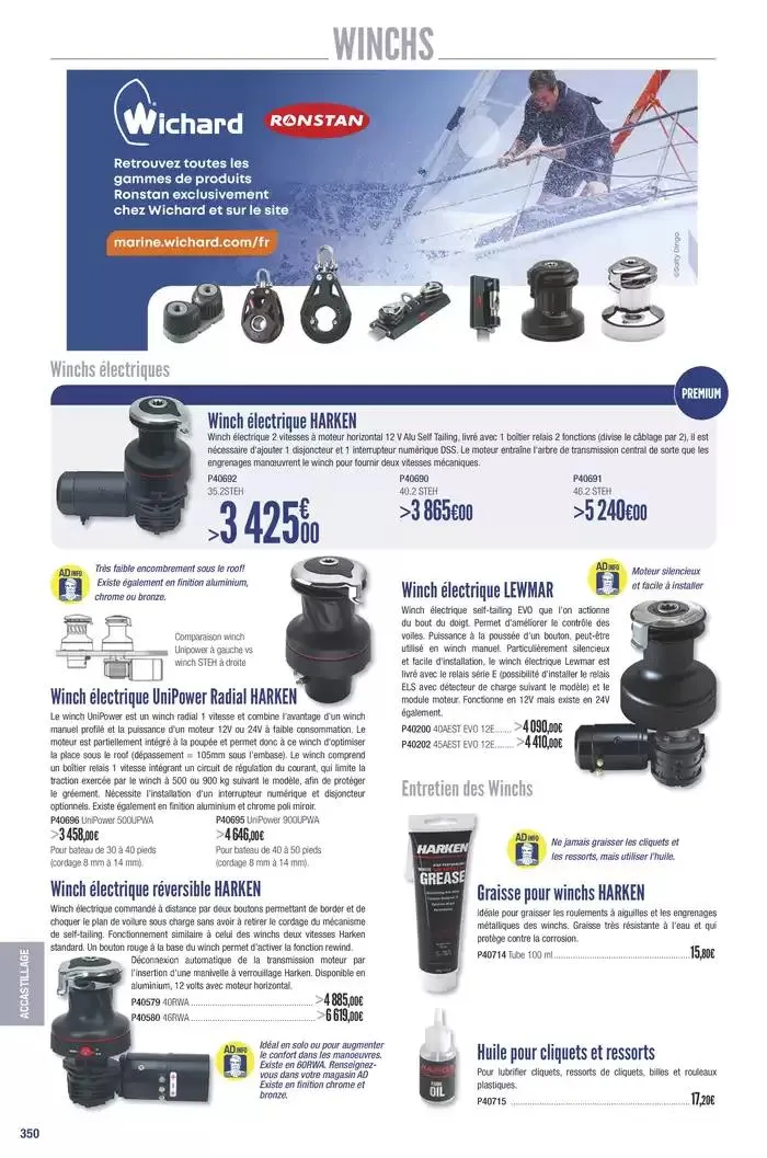 Catalogue Accastillage Diffusion 2025 du 1 janvier au 31 décembre 2025 - Catalogue page 352