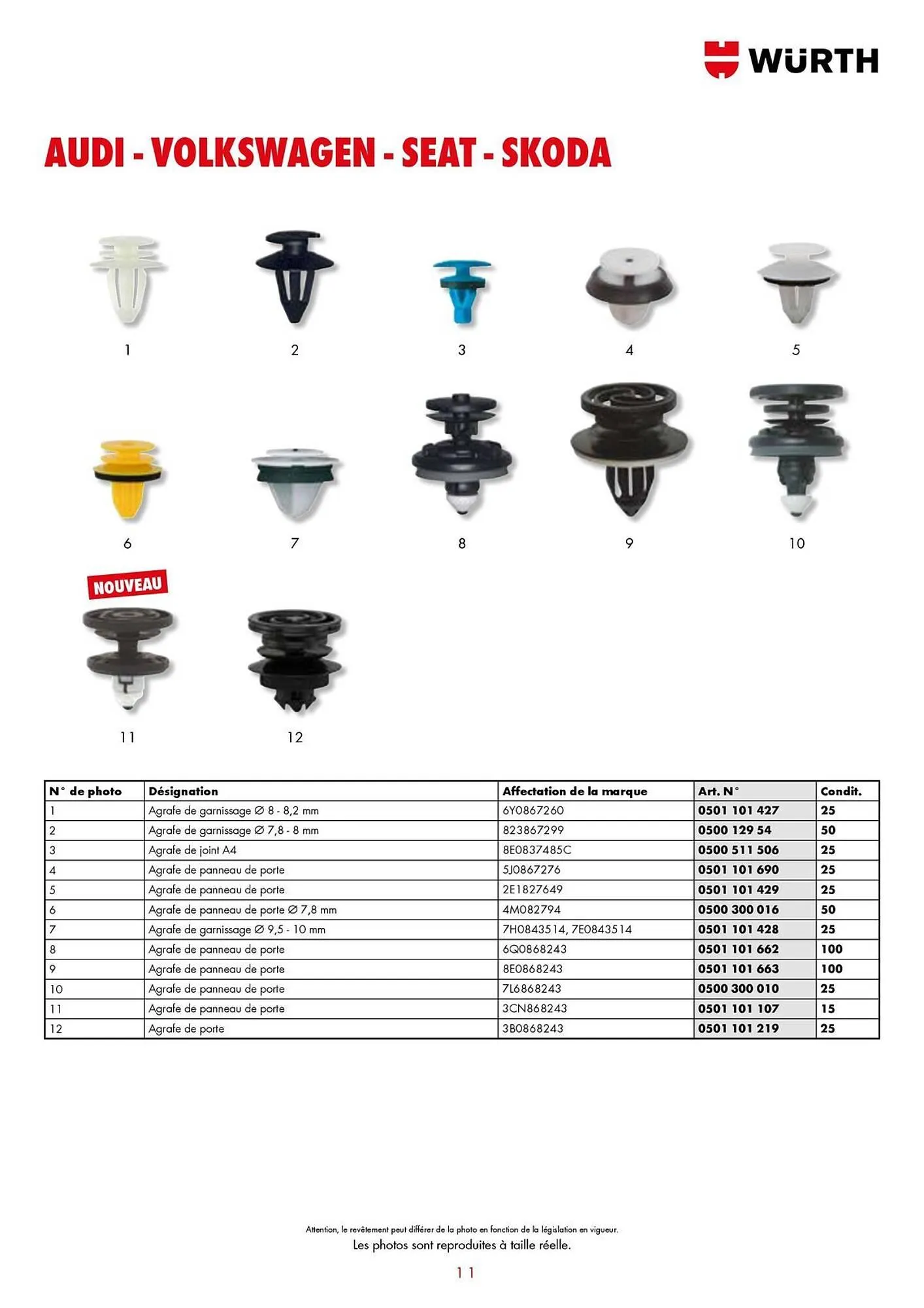 Würth Catalogue du 21 janvier au 31 décembre 2025 - Catalogue page 9