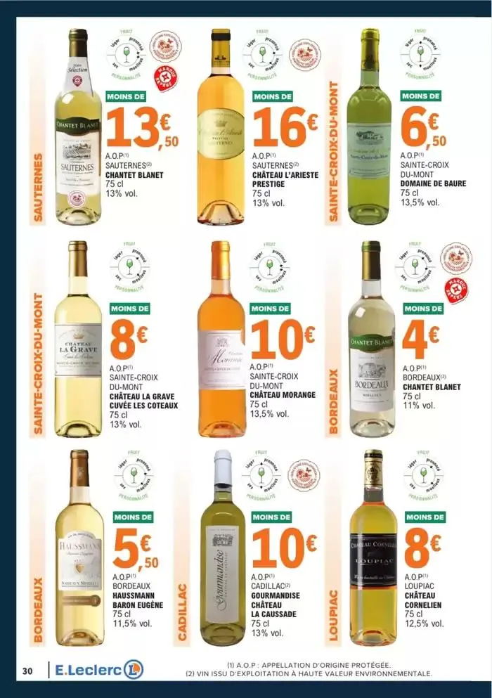 GUIDES DES VINS 2024/2025 du 1 avril au 31 décembre 2025 - Catalogue page 50