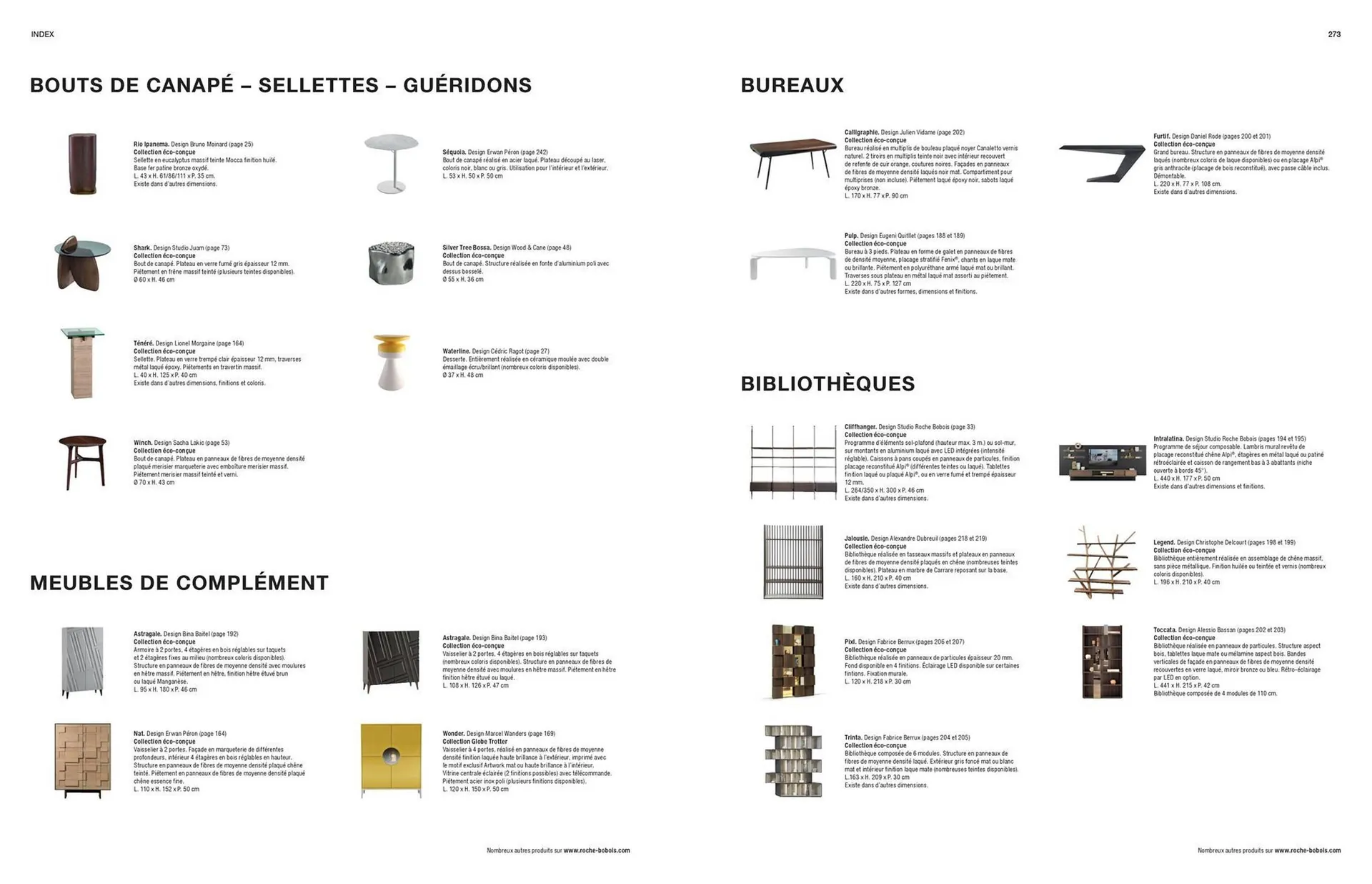 Catalogue Roche Bobois du 8 janvier au 1 janvier 2026 - Catalogue page 138