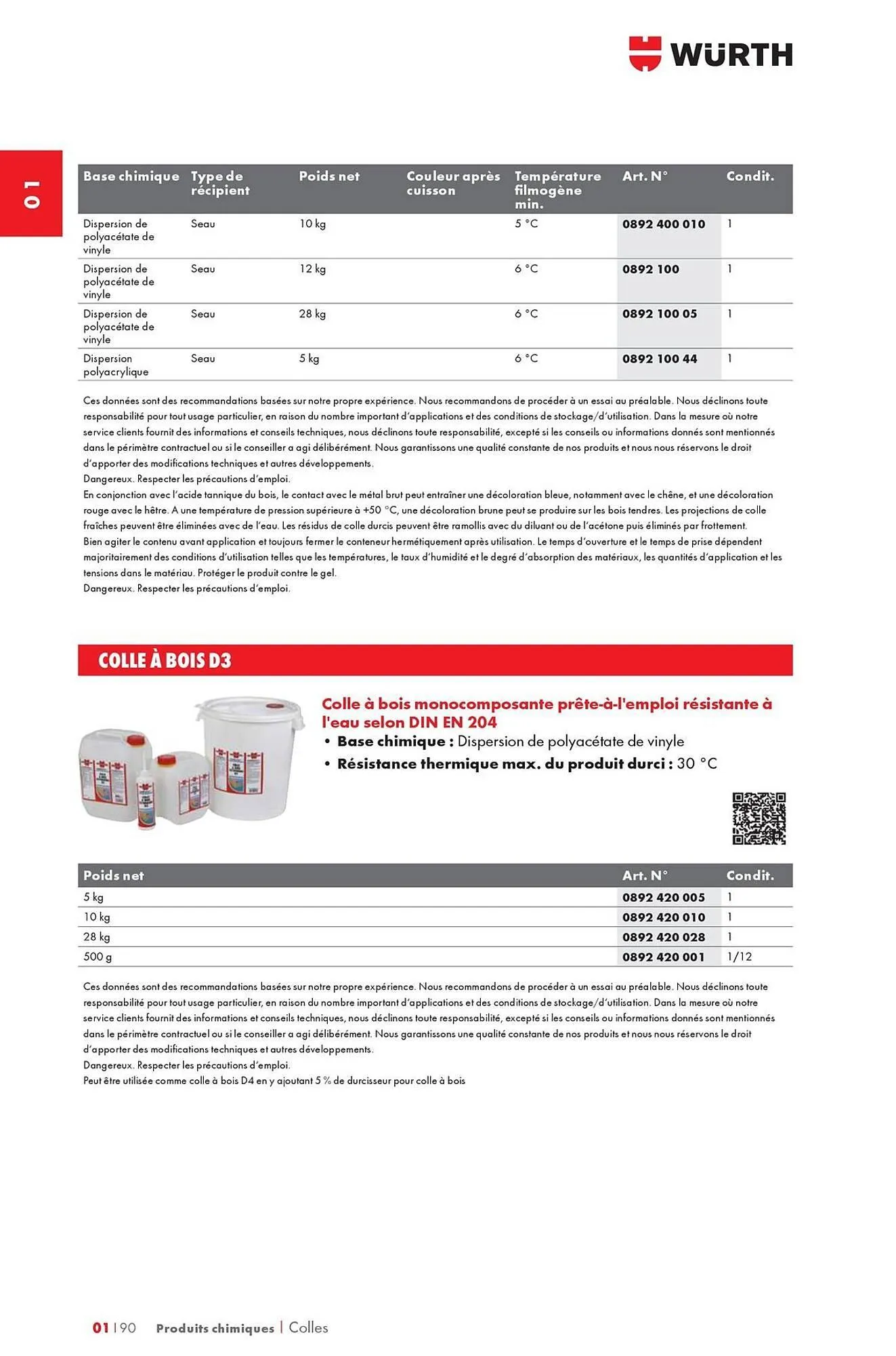 Catalogue Würth du 12 mai au 31 décembre 2025 - Catalogue page 98