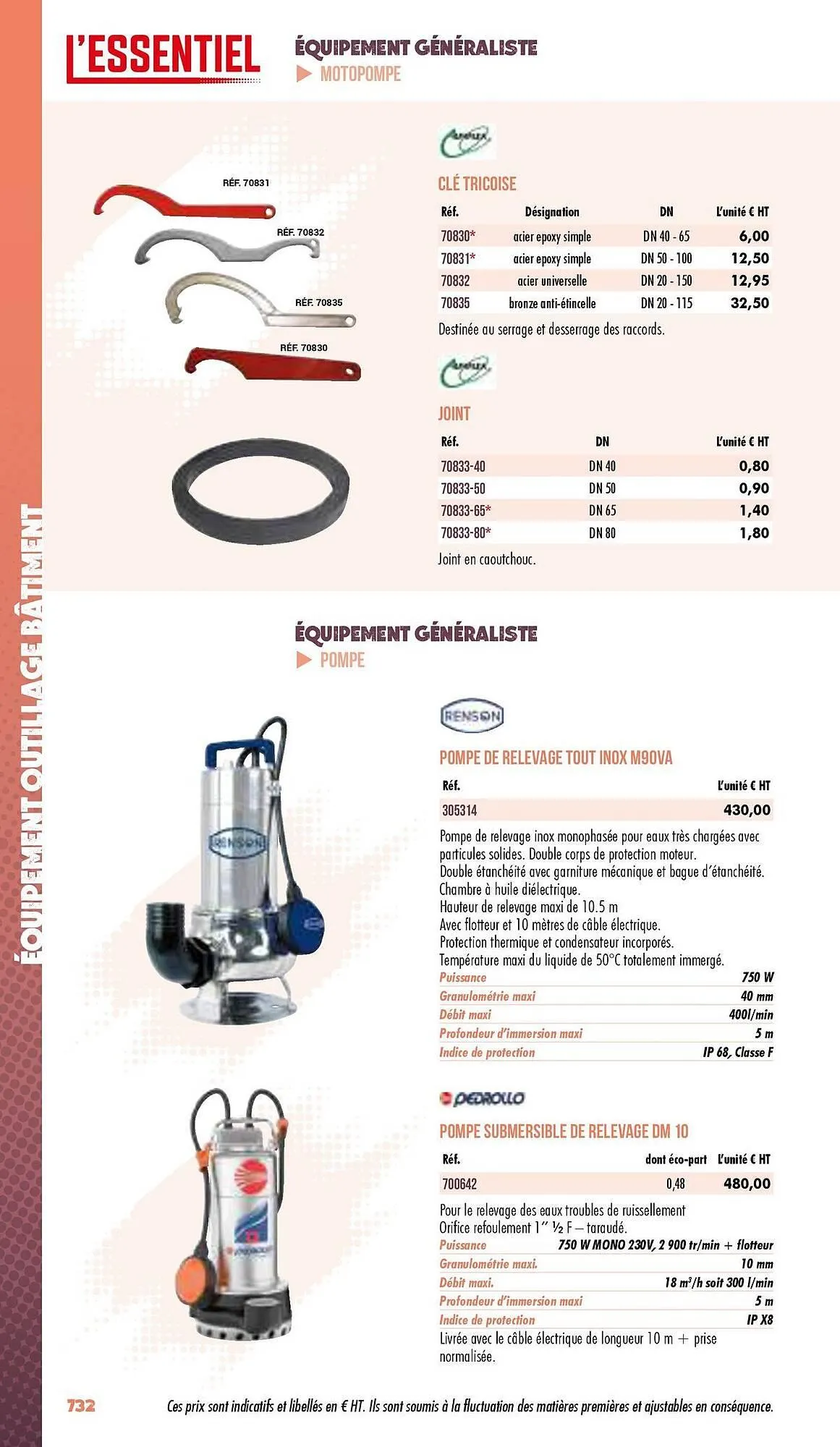 Catalogue Master Pro du 3 janvier au 31 décembre 2025 - Catalogue page 734