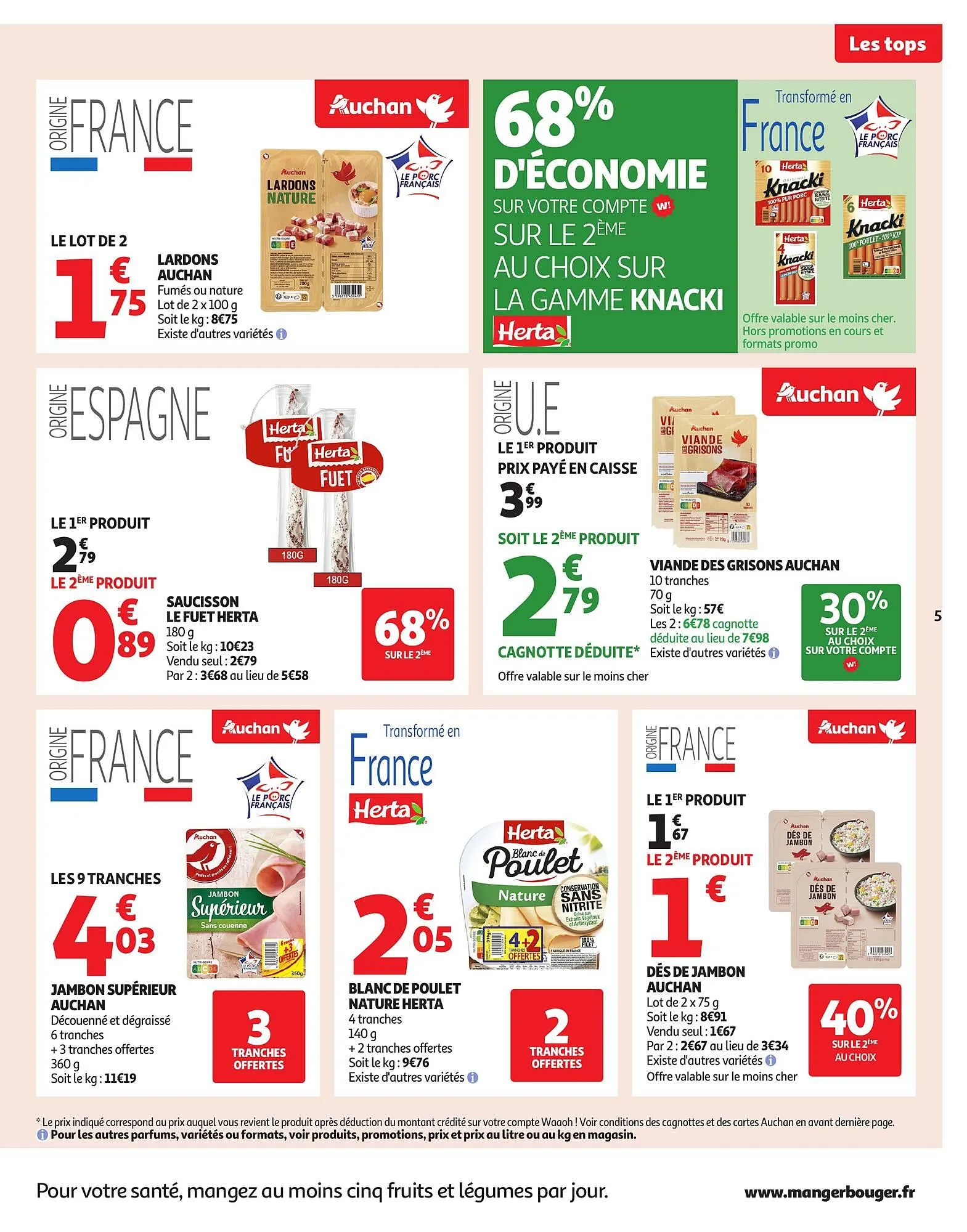 Catalogue Auchan du 2 septembre au 14 septembre 2025 - Catalogue page 5