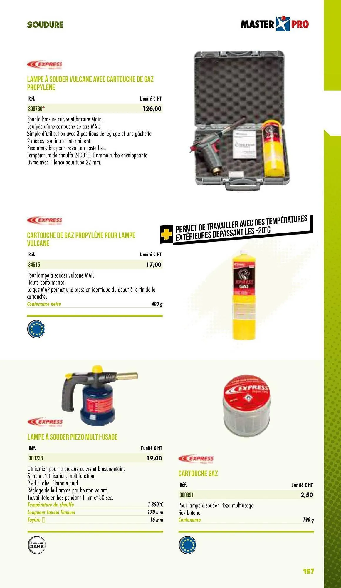 Catalogue Master Pro du 3 janvier au 31 décembre 2025 - Catalogue page 159