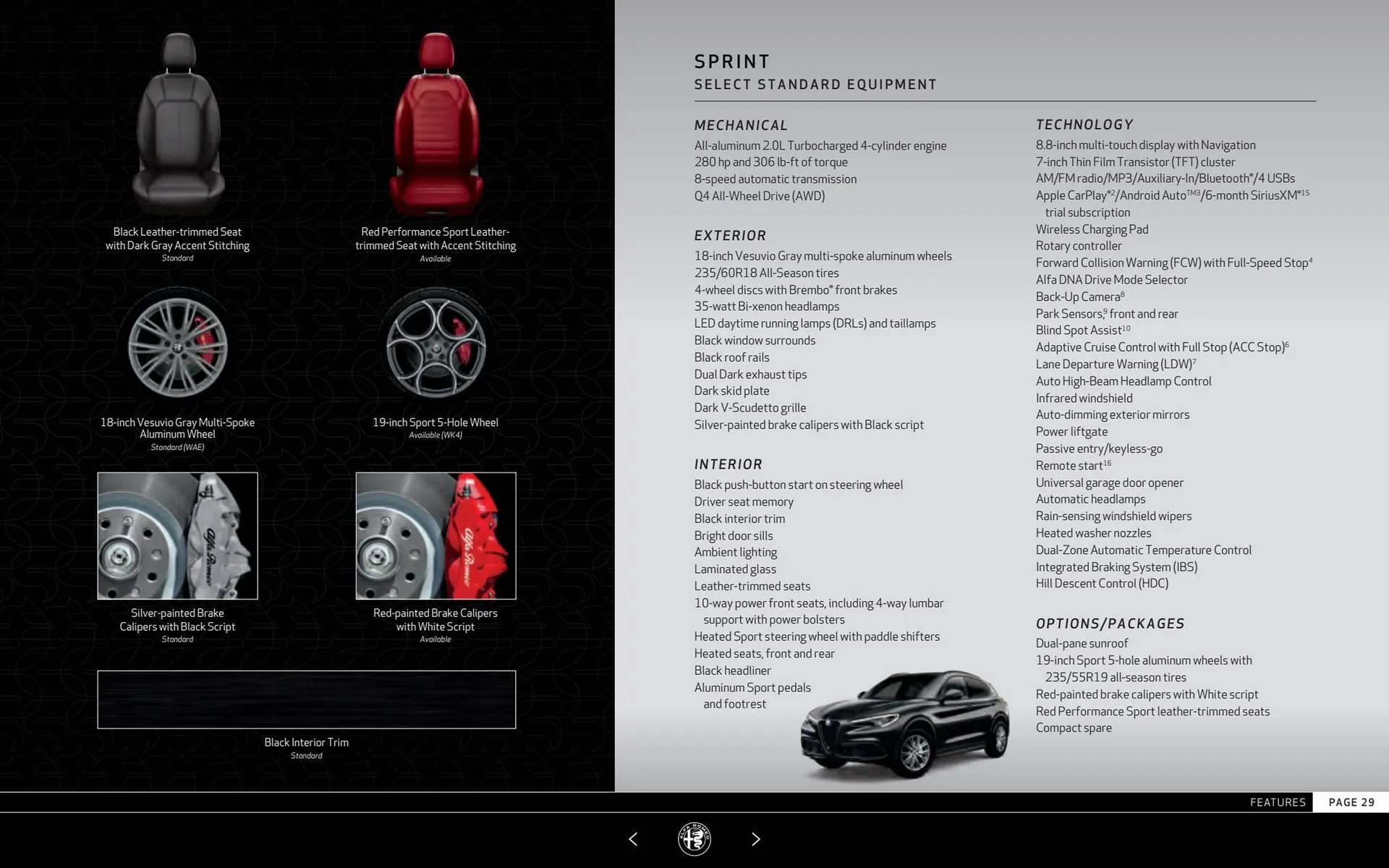 Catalogue Alfa Romeo du 18 mai au 31 décembre 2023 - Catalogue page 29