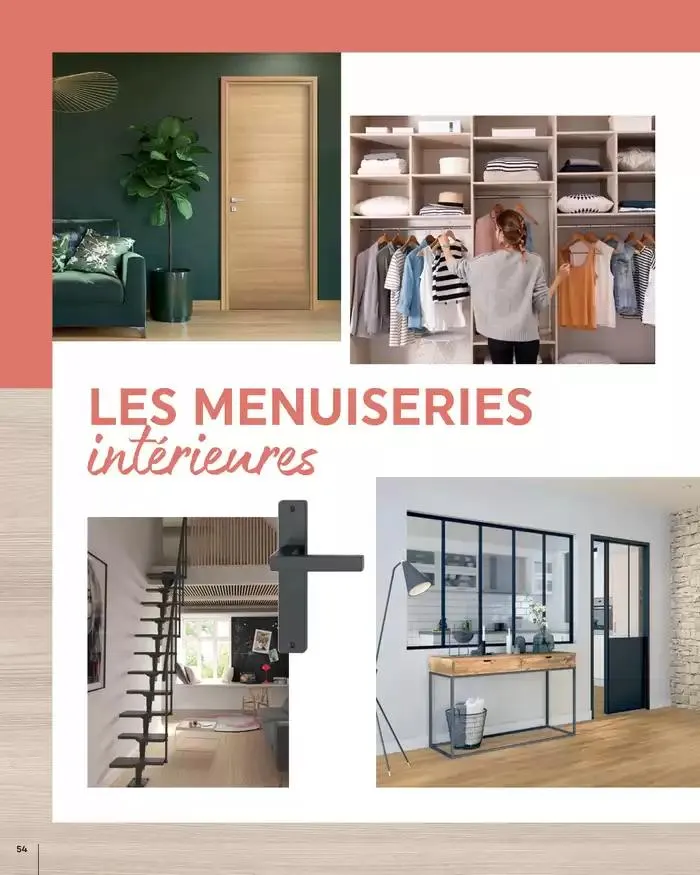 Aménagents Intérieurs 2025 du 1 janvier au 31 décembre 2025 - Catalogue page 54